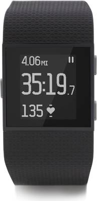 Fitbit Surge Fitness Superwatch Black Smartwatch (Black Strap S) 