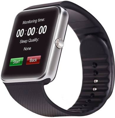Maya GT08 Smartwatch (Black Strap) 