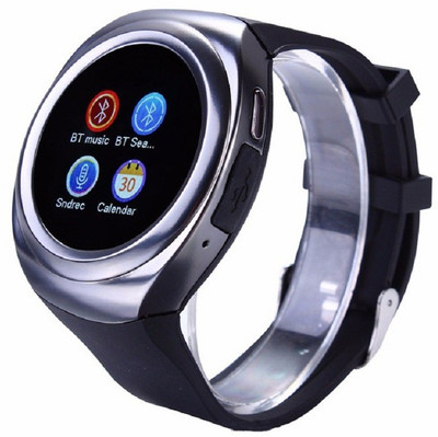 

Wonder World S609 phone Black Smartwatch(Black Strap Regular)
