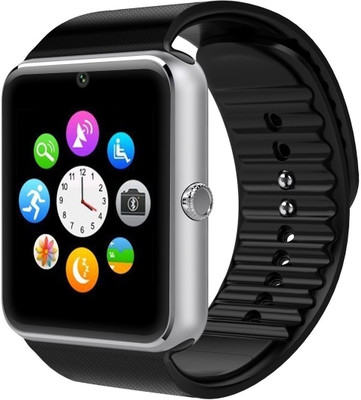 Oumax Bluetooth S6 Smartwatch(Black Strap, Regular)