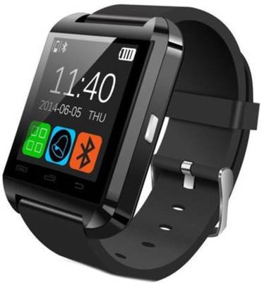 PRS For HTC 626 Black Smartwatch (Black Strap L) 