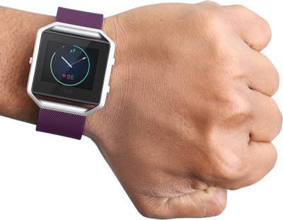 Fitbit Blaze Smart Purple Smartwatch (Purple Strap S) 