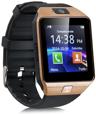 

Angel SmartWatch Smartwatch(Brown, Black Strap Regular), Black;brown