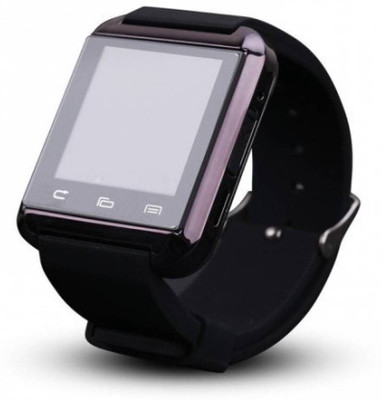 A Connect Z U8 Phone Watch Smartwatch(Black Strap Regular)