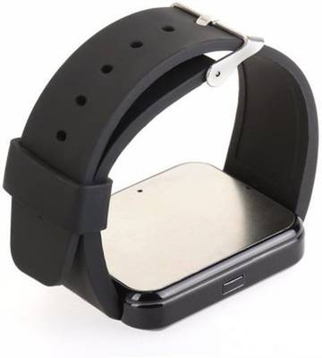 MM Unisex Bluetooth Watch for Android Mobile Phones with Pedometer and Sleep Record Smartwatch (Black Strap) 