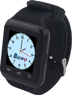 Bingo U8S Black Smart Bluetooth Notification Watch With HD Sound Smartwatch