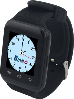 

Bingo Black U8S Support Bluetooth With Powerful Sound Quality Smartwatch(Black Strap Regular)