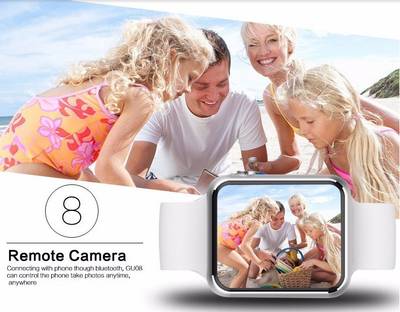 Celestech with SIM card, 32GB memory card slot, Bluetooth and Fitness Tracker White Smartwatch