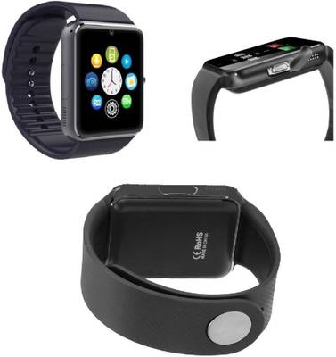 YGS GT08 for Samsung J7 Black Smartwatch (Black Strap) 