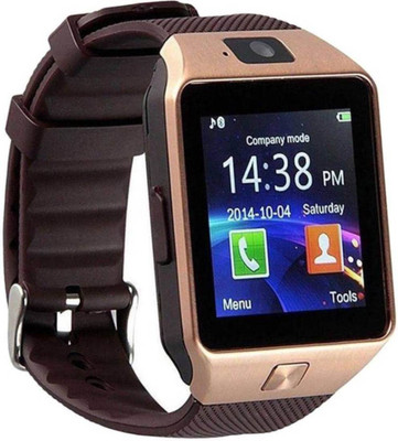 

KLASSY dz09 Smartwatch(Brown Strap)