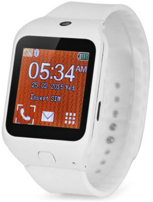 

Kenxinda Mobile W3 Wrist White Smartwatch(White Strap Regular)