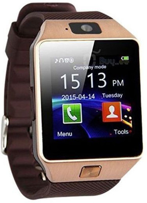 Rahul Enterprises 104 brown Smartwatch(Brown Strap Regular)