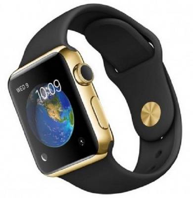 Clairbell Heart Rate Monitor Smartwatch (Black Strap M) 