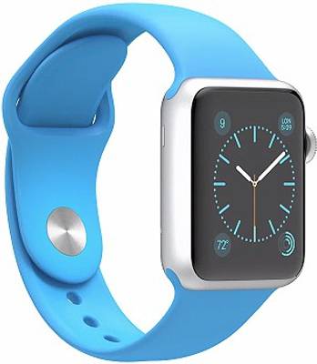 Clairbell Heart Rate Monitor Smartwatch (Blue Strap M) 