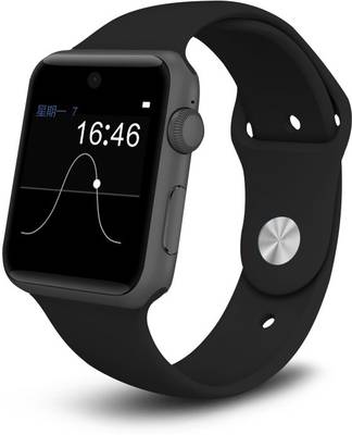Bingo T50S Deep Black HD Screen With Voice Control Supports Bluetooth, Android &amp; IOS System Smartwatch