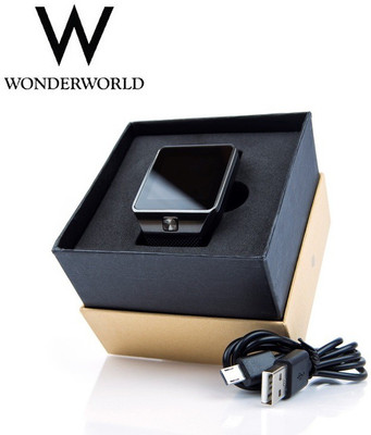 

Wonder World DZ-09 Basic Notifier Smartwatch(Black Strap Regular)