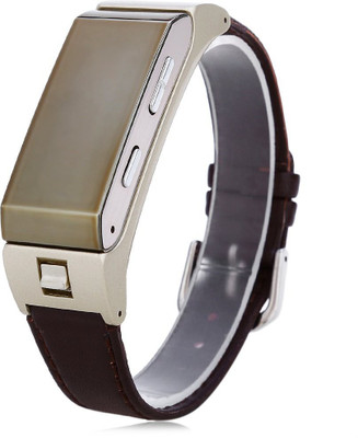 

Wonder World K-9 Talk™ Fitness Gold Smartwatch(Black Strap Regular)