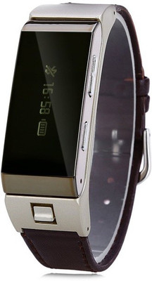 

Wonder World ™ TalkBand K2 Wireless Activity Tracking Wristband & Bluetooth Earpiece Gold Smartwatch(Black Strap Regular)