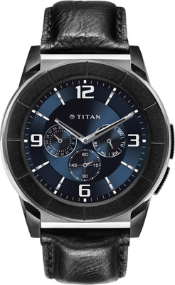 

Titan Juxt Pro Silver Smartwatch(Black Strap Regular)