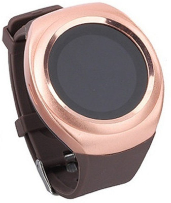

Wonder World ™ 1.22" S600 Bluetooth Sport Pedometer Remote TF Card Slot MP3 Gold Smartwatch(Black Strap Regular)