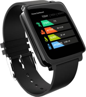Hug Gesture Control Midnight Black Smartwatch