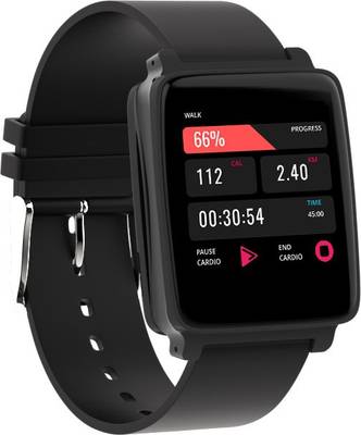 Hug Gesture Control Midnight Black Smartwatch