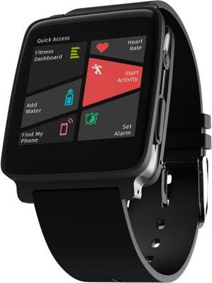 Hug Gesture Control Midnight Black Smartwatch