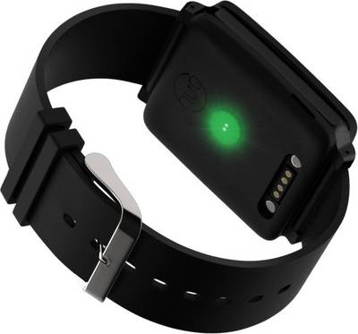 Hug Gesture Control Midnight Black Smartwatch