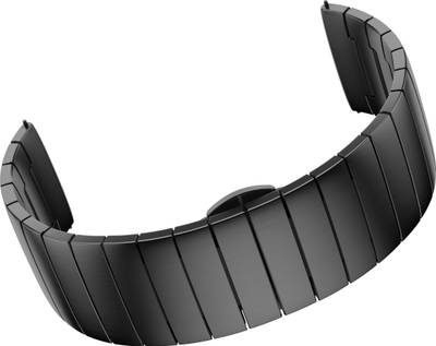 Asus Zenwatch 2 Gunmetal Case with Metal Strap Gunmetal Grey, Black Smartwatch (1.63 inch, Navy Blue) 