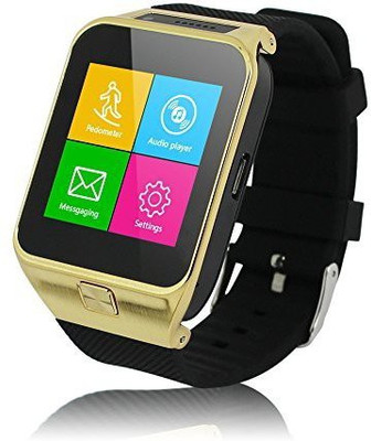 

Zgpax Gold S29 Bluetooth V3.0 Smartwatch 1.54 Inches MTK6260 W/camera Support SIM Card TF Card Including a 4 Port 1 USB Hub Smartwatch(Black Strap Regular)