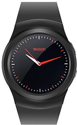 

Clairbell Heart Rate Monitor, Pedometer, Anti Lost, GSM SIM Slot, ECG Smartwatch(Black Strap Medium)