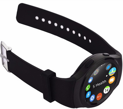 

CELESTECH CSTX3 with Heart rate Monitor, SIM Card, Fitness Tracker, Bluetooth Smartwatch(Black Strap Regular)