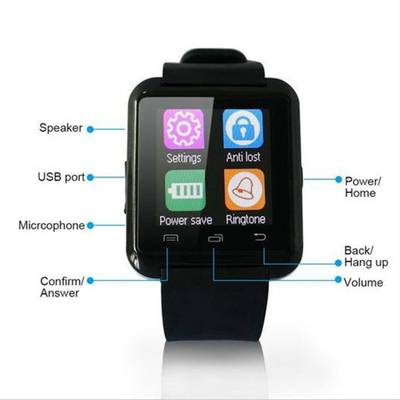 Enhance Limited edition U8 Black Smartwatch