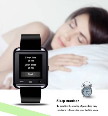Enhance Limited edition premium U8 with sim card support Black Smartwatch