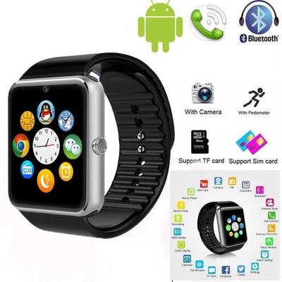 RoQ GT 08 Black SIM Card With 32 GB Memory Smartwatch