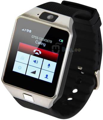persona T30 black Bluetooth Notification Smartwatch (Black Strap) 