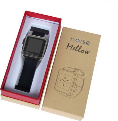 Noise Mellow Smartwatch (Black Strap) 