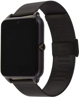 

Wonder World ™ GT-08 Precisin Touch Screen Support SIM Card, 8GB TF Card Black Smartwatch(Black Strap Regular)