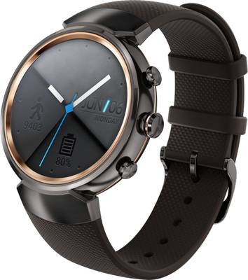 Asus Zenwatch 3 Gun/Rubber Brownish Grey for Women and Men