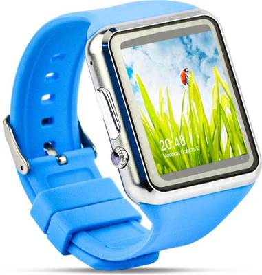 XElectron X79 Smartwatch (Blue Strap) 