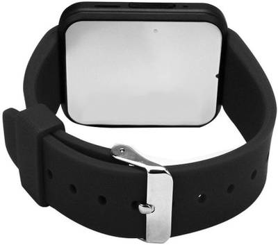 ZOON U8 Black Smartwatch (Black Strap) 