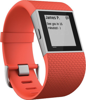 

Fitbit Surge Smartwatch(Orange Strap Small)