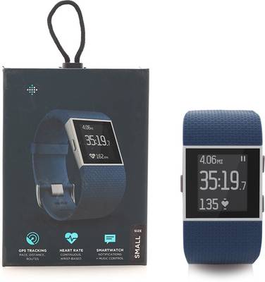 Fitbit Surge Small Blue Smartwatch