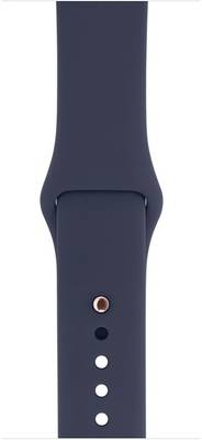 Apple Watch Series 1 - 42 mm Rose Gold Aluminium Case with Midnight Blue Sport Band Midnight Blue Smar...