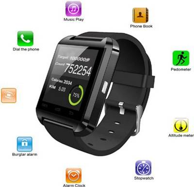 Senator U8 Watch Black Smartwatch