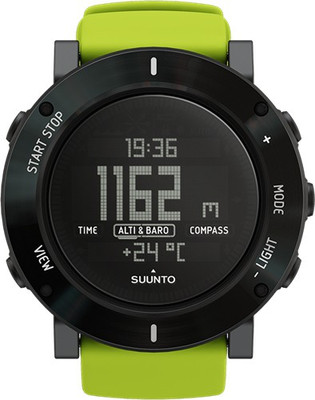 Suunto Core Lime Crush Smartwatch(Green Strap Regular)