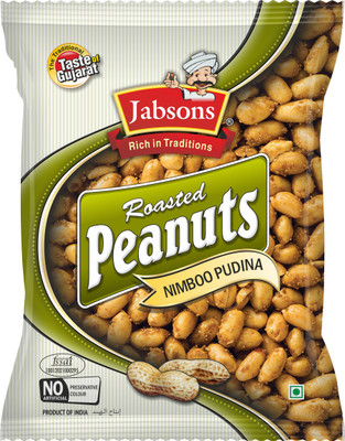 Jabsons RoastedPeanutNimbooPudina(140 g)