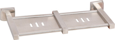 Doyours Glossy Double Soap Dishes (Square Series)(Steel)