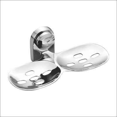 

Kamal Double Soap Dish - Eco(Silver)