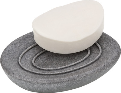 

Home Collective - Wenko Soap Dish Pebble Stone Grey(Grey)